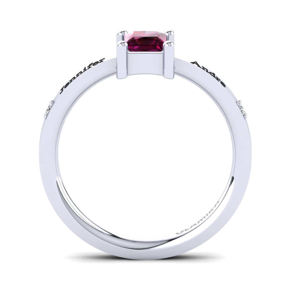 Rhodolite Garnet Ring Terantia