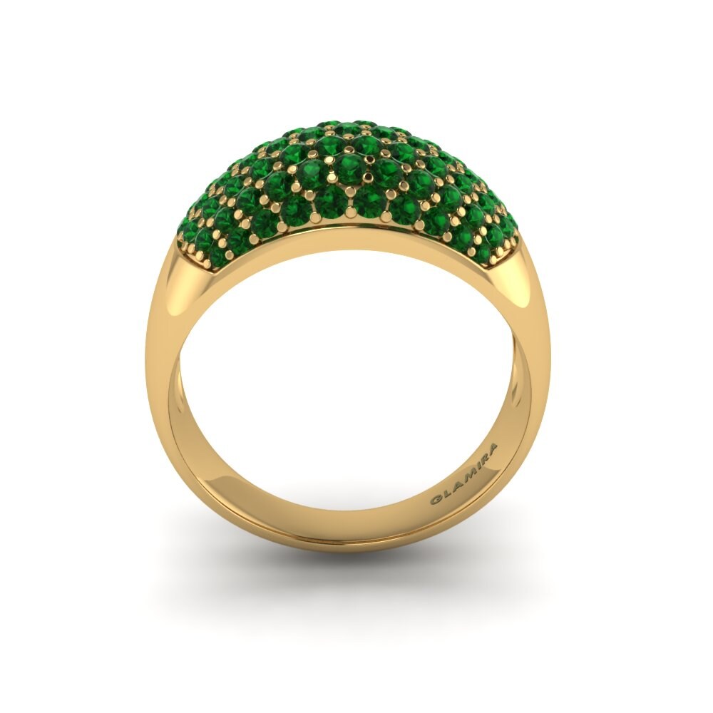 Green Zirconia Ring Wena