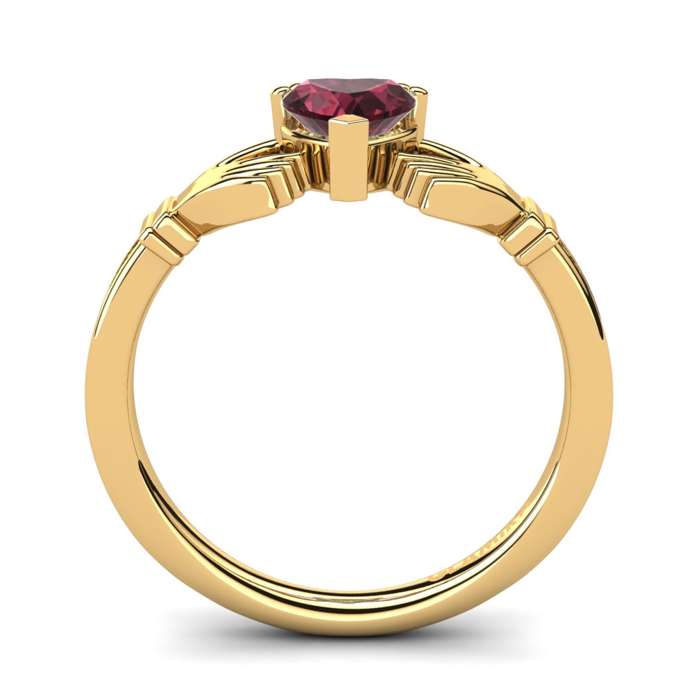 Garnet Engagement Ring Tamara