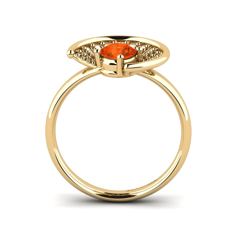 Ópalo Fuego Anillo Abatoddja
