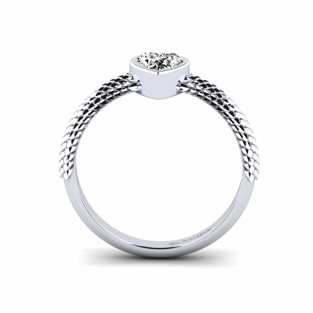 Moissanita Anillo de Mujer Abbacy