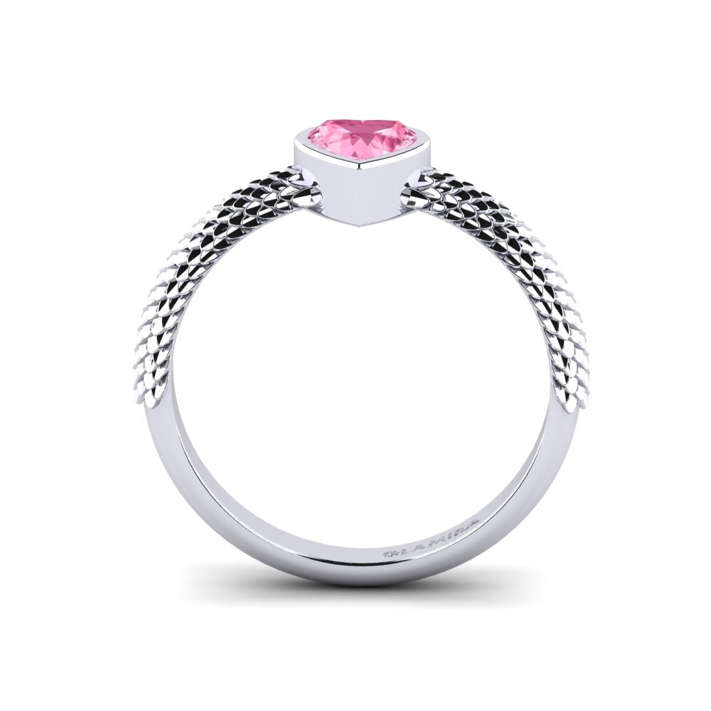 Pink Sapphire Women's Ring Abbacy