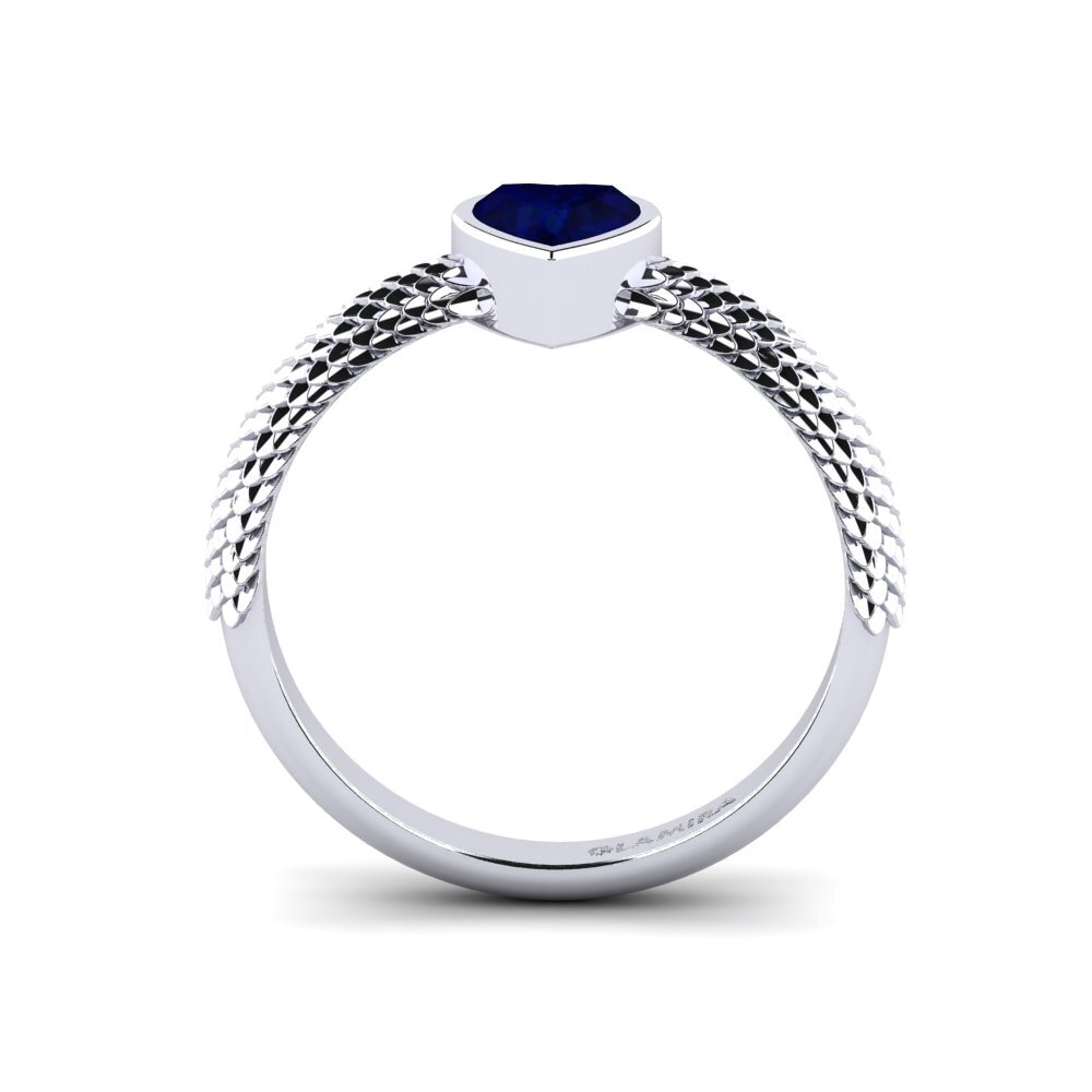 Heart Sapphire Women's Ring Abbacy