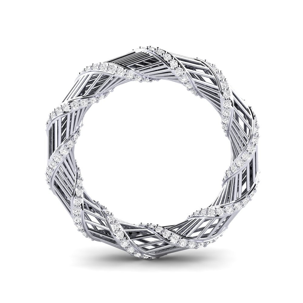 White sapphire Ring Abedin