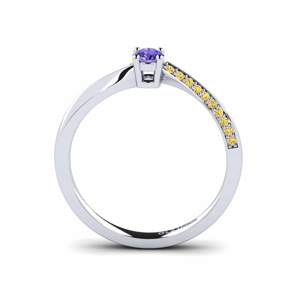 Tanzaniet Verlovingsring Abella 0.16 crt