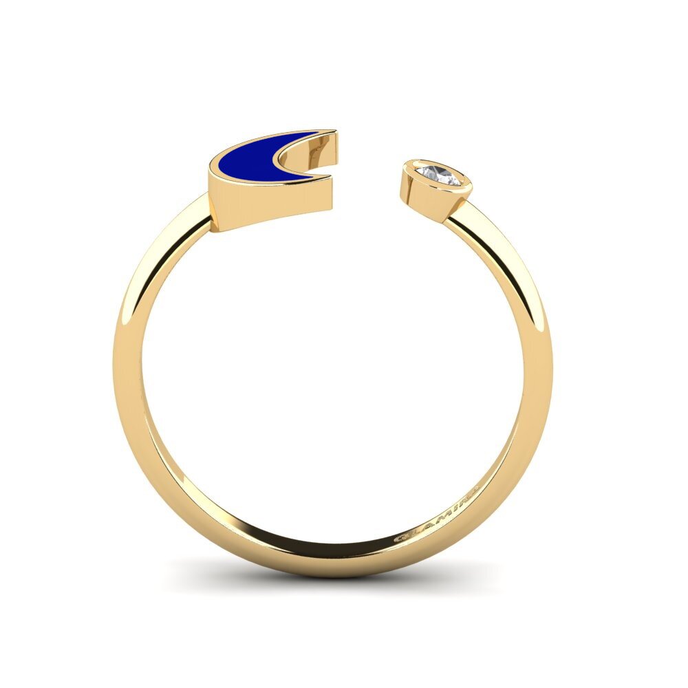 White sapphire Ring Abeluie