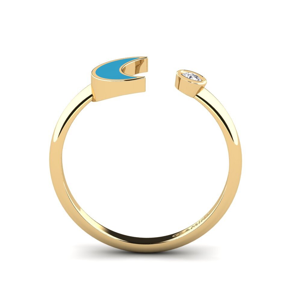 Labor-gezüchteter Diamant Ring Abeluie
