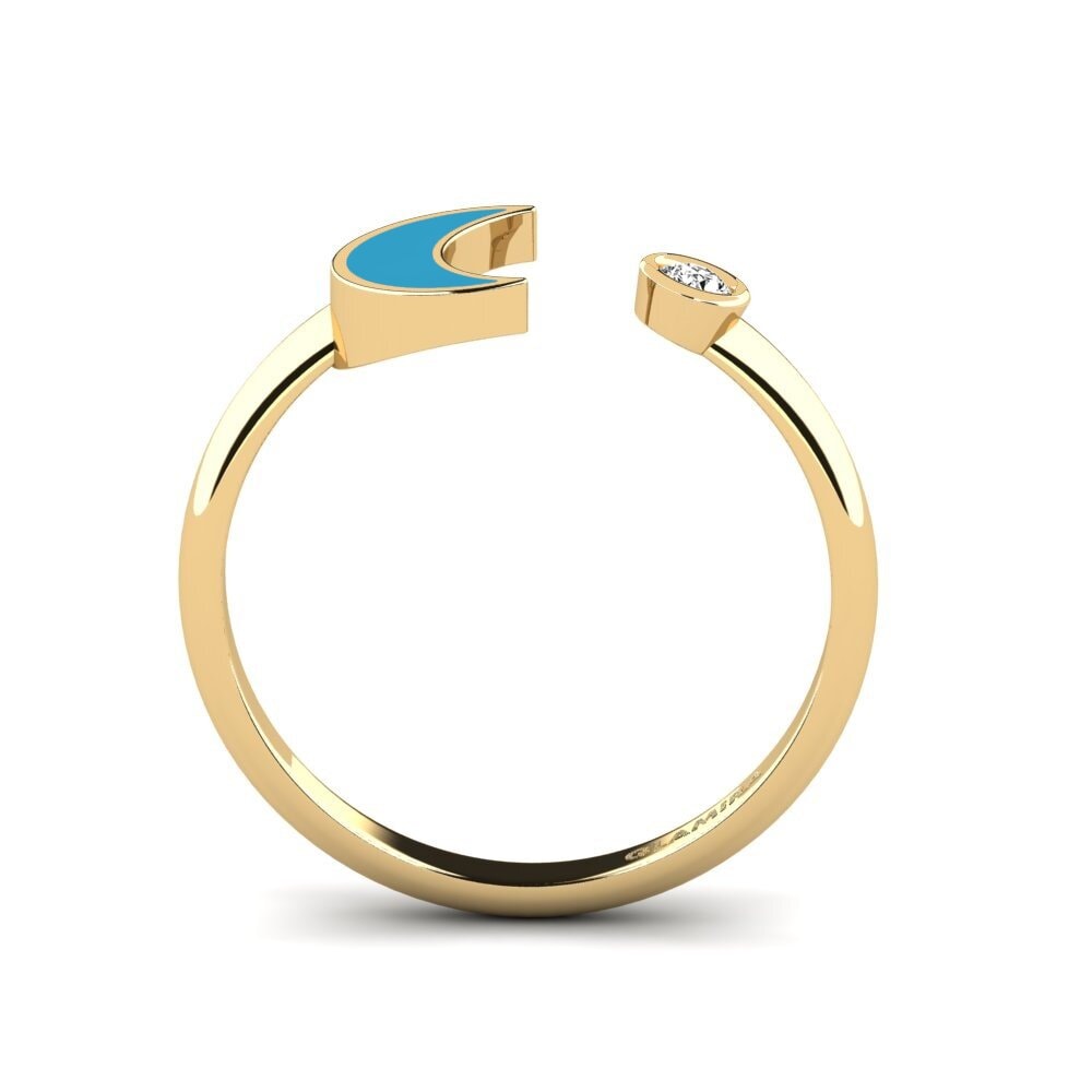 Moissanit Ring Abeluie