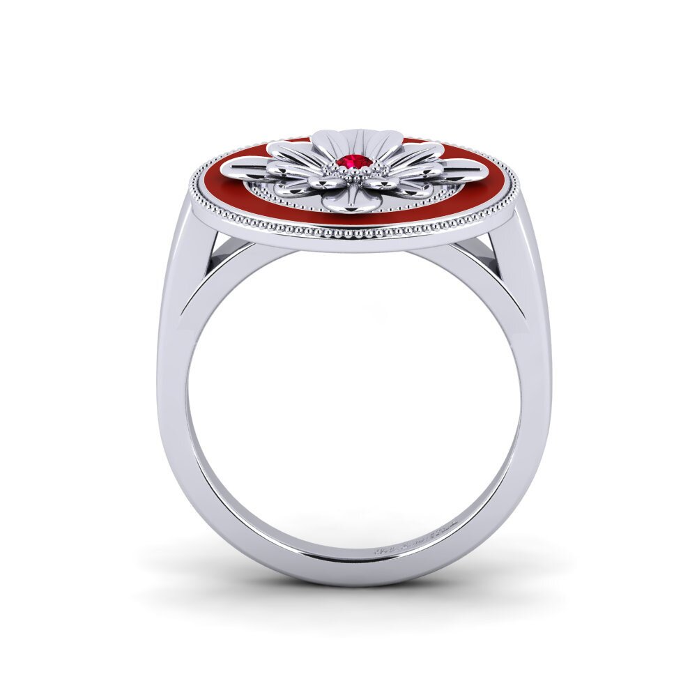 Roter Zirkonia Ring Ablatifa