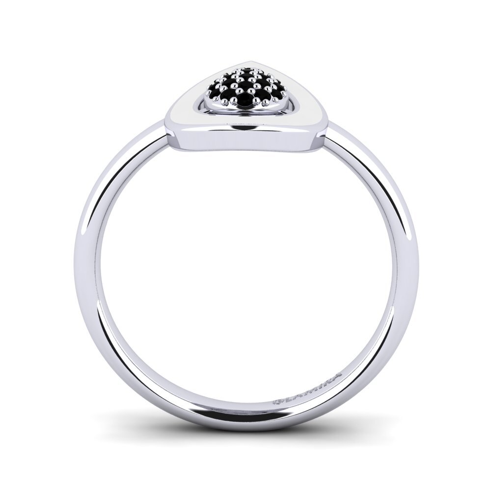 Schwarzer Diamant Ring Ablon