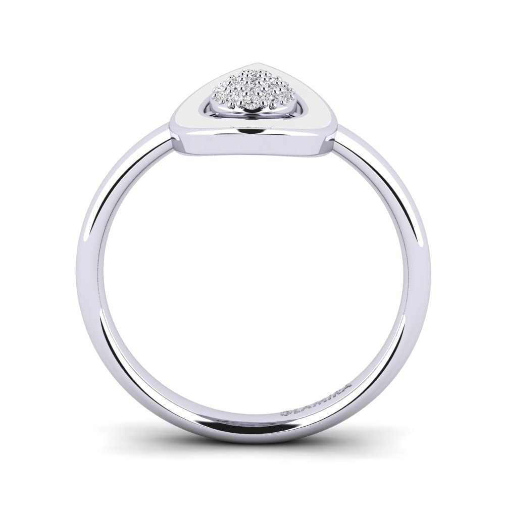 Diamante cultivado en laboratorio Anillo Ablon