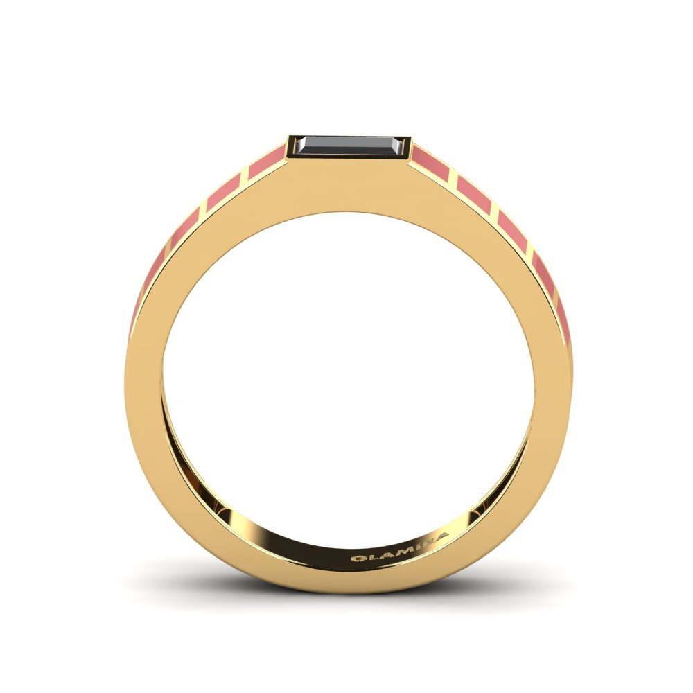 Schwarzer Diamant Ring Abonnement