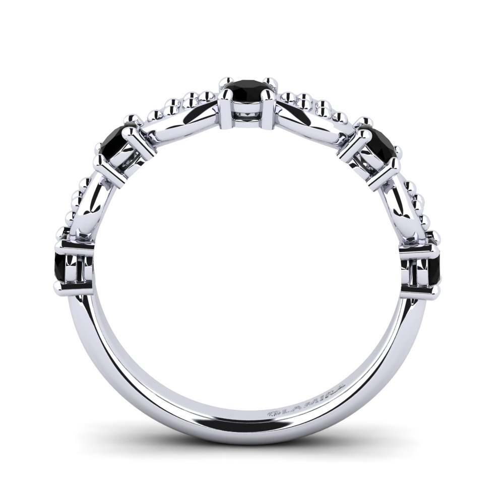 Ónix Negro Anillo Abworn