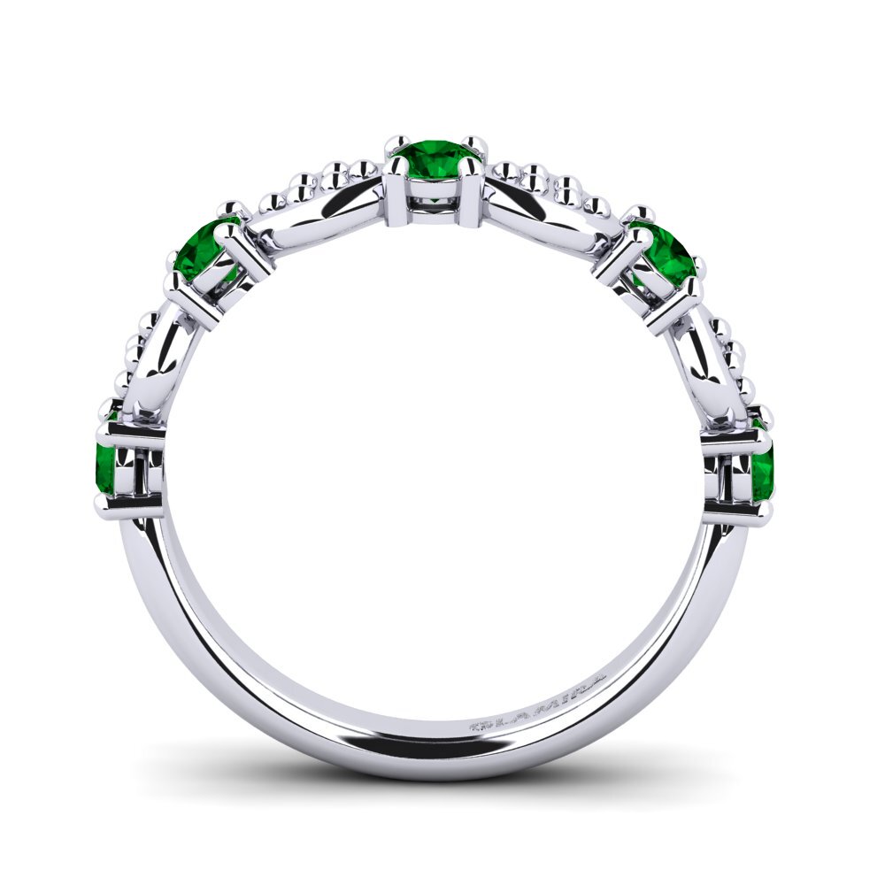 Green Zirconia Ring Abworn