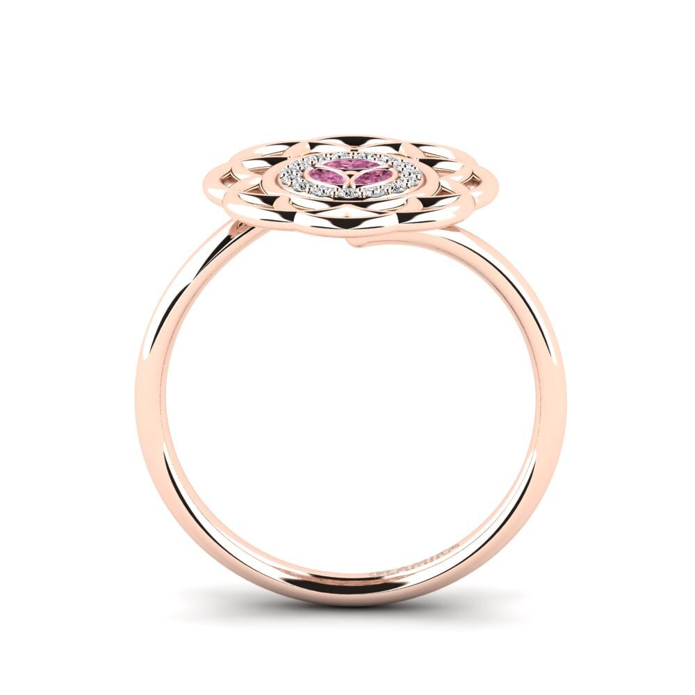 Rhodolite Garnet Ring Accoler