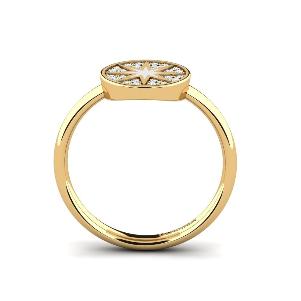Gelbgold 375 Ring Acheres