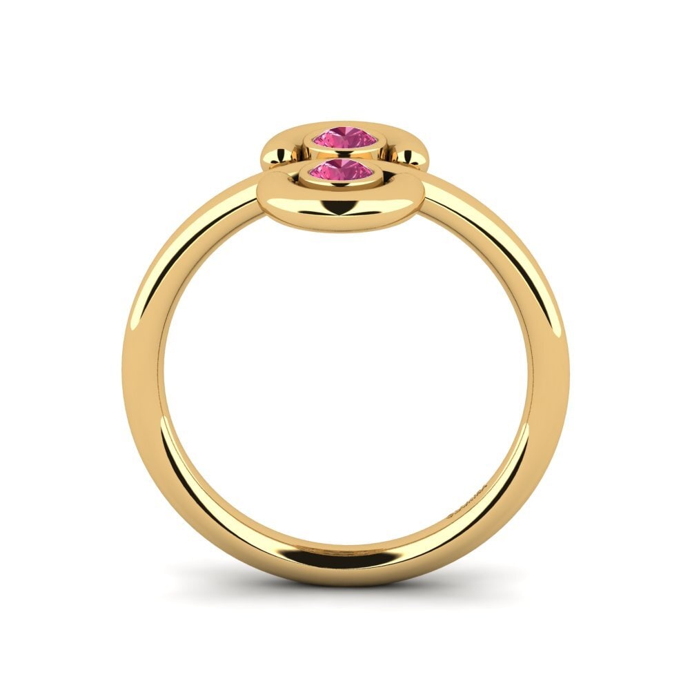 Turmalina rosa Anillo Achira
