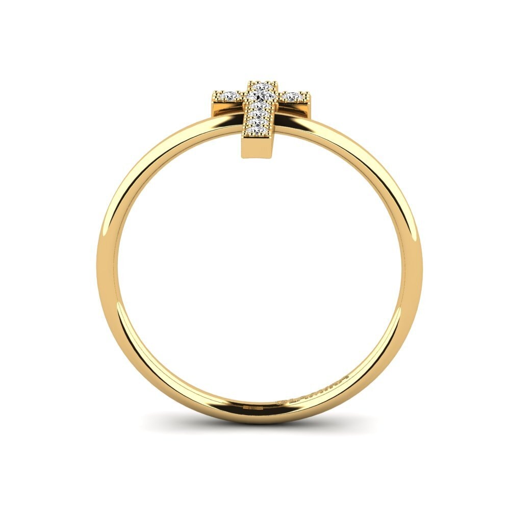 Moissanite Anel Actium