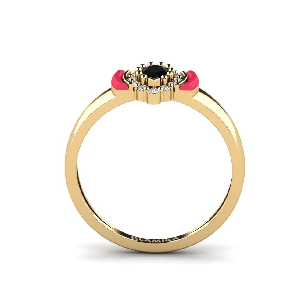 Zafiro negro Anillo meñique Acworth