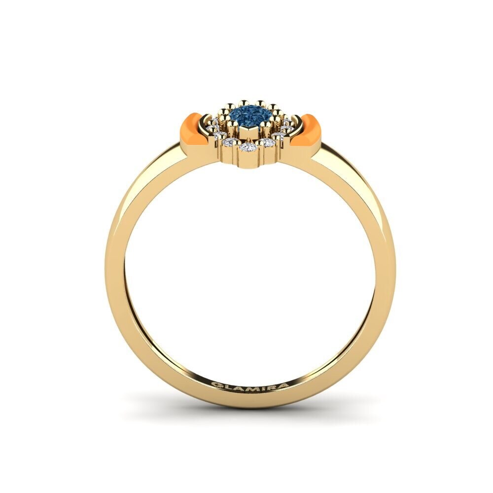 Blauer Diamant Pinker Ring Acworth