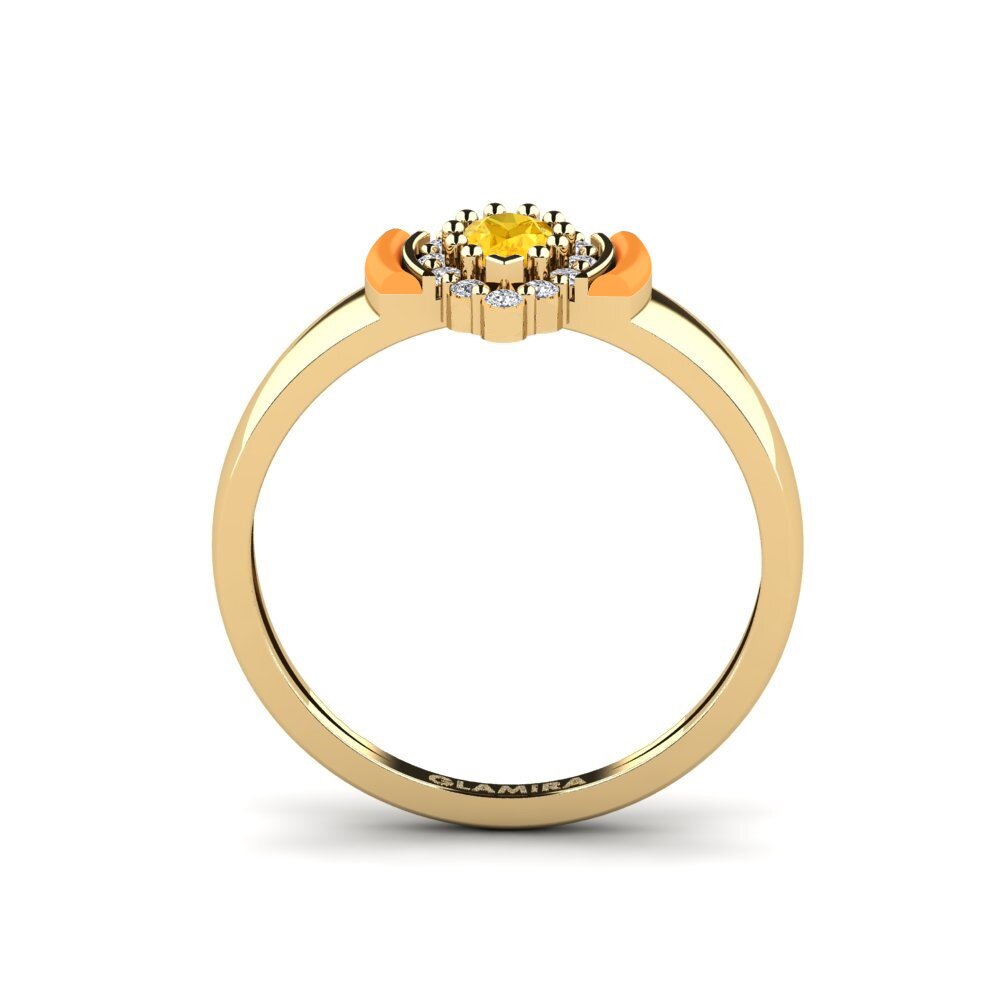Citrine Pinky Ring Acworth