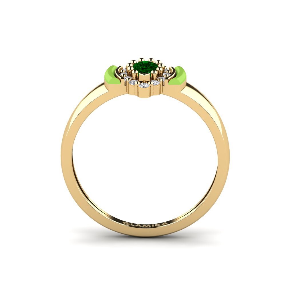 Grüner Zirkonia Pinker Ring Acworth