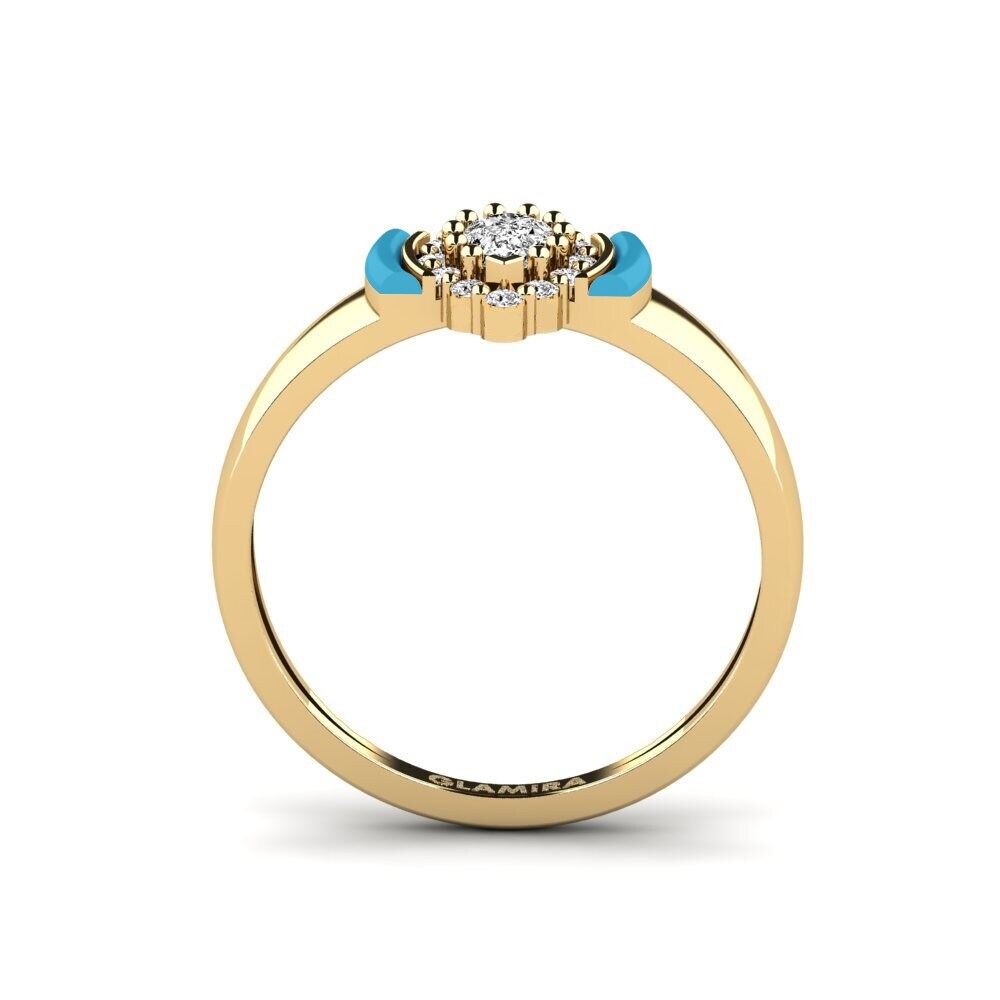 Moissanit Pinker Ring Acworth