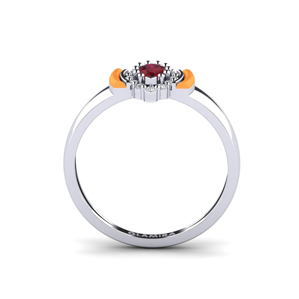 950 Platin Pinker Ring Acworth