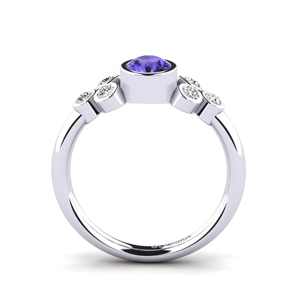 Tanzanite Engagement Ring Adamaris