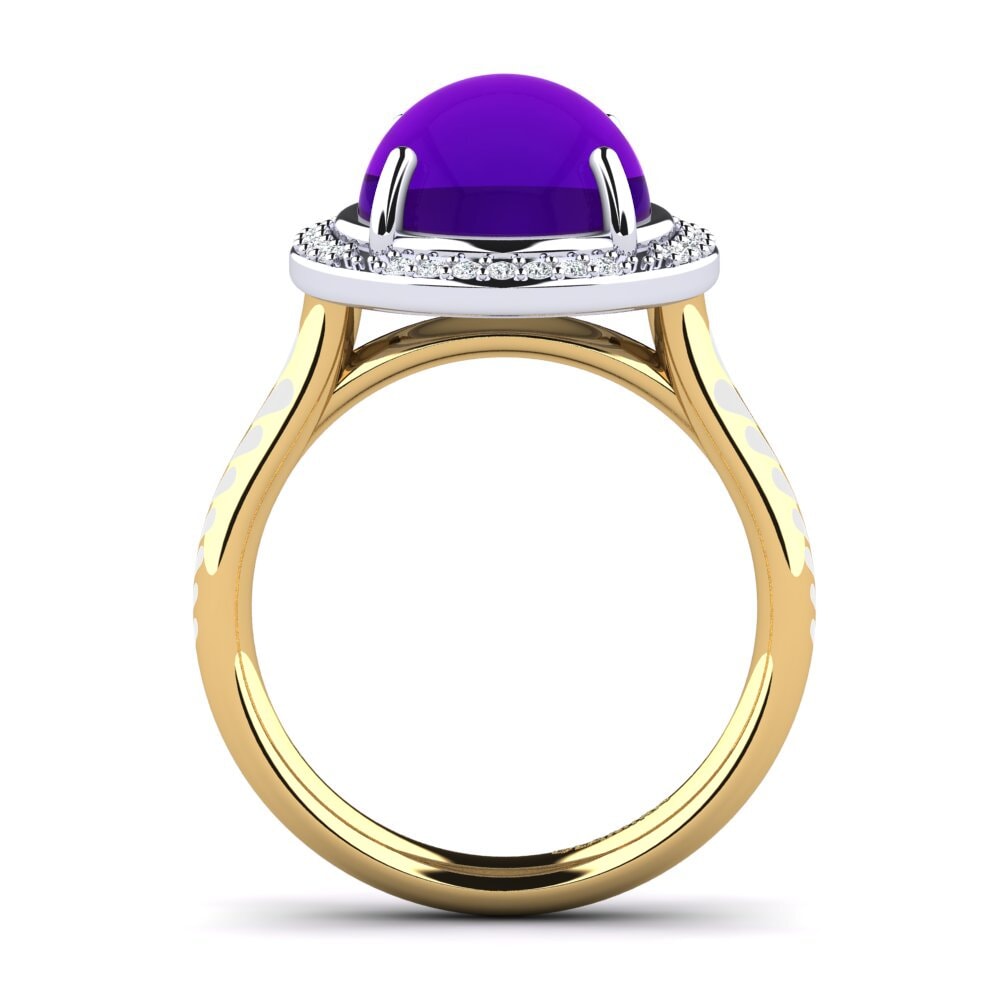 Or Jaune & Blanc 14k Bague Adanelia