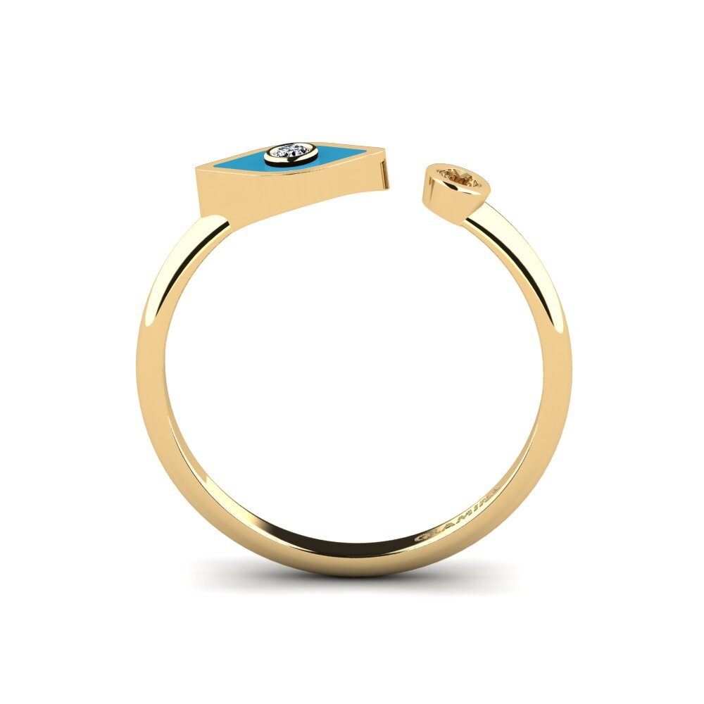 Brown Diamond Ring Adecial