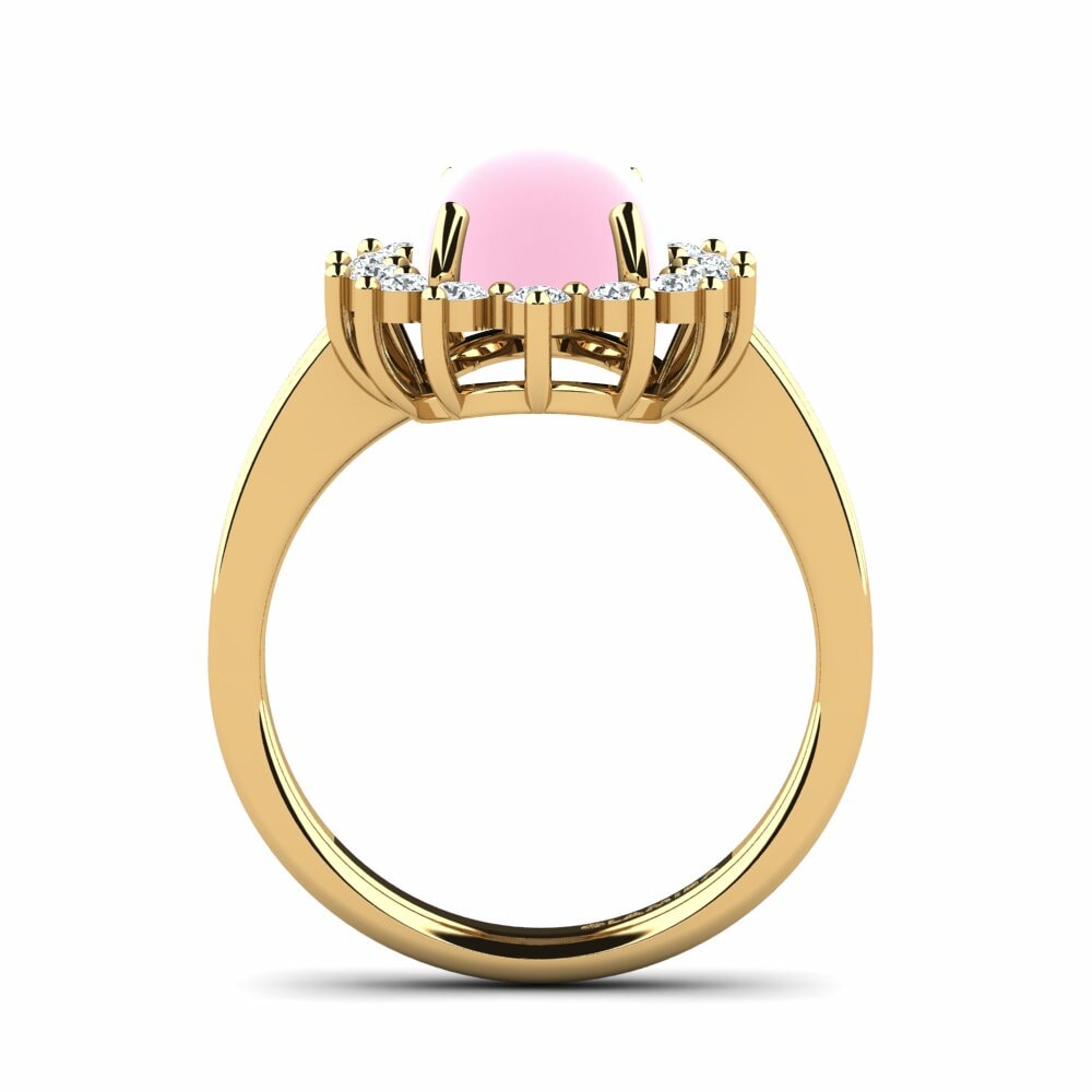 Rose Quartz Ring Adhita