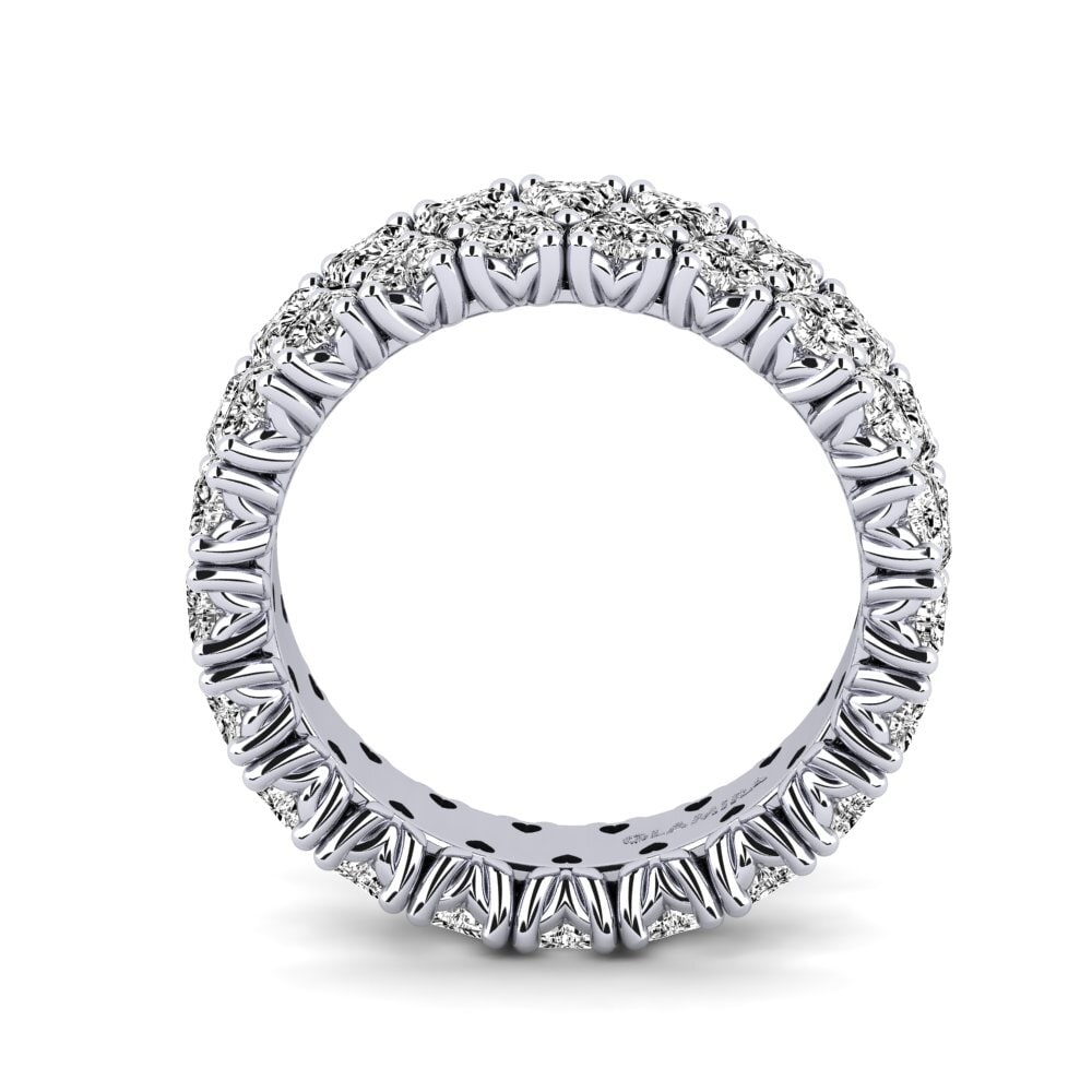 Corazón Moissanita Anillo Adin