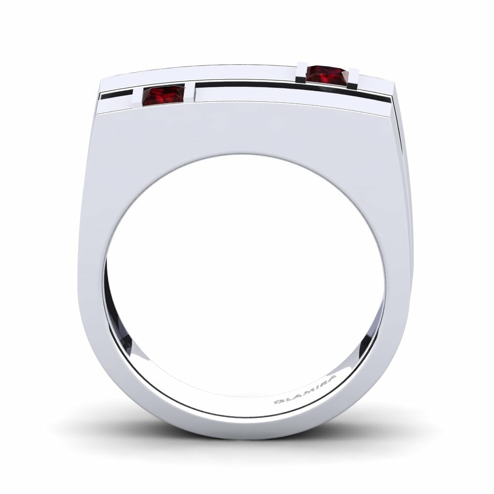 Garnet Men's Ring Admetus