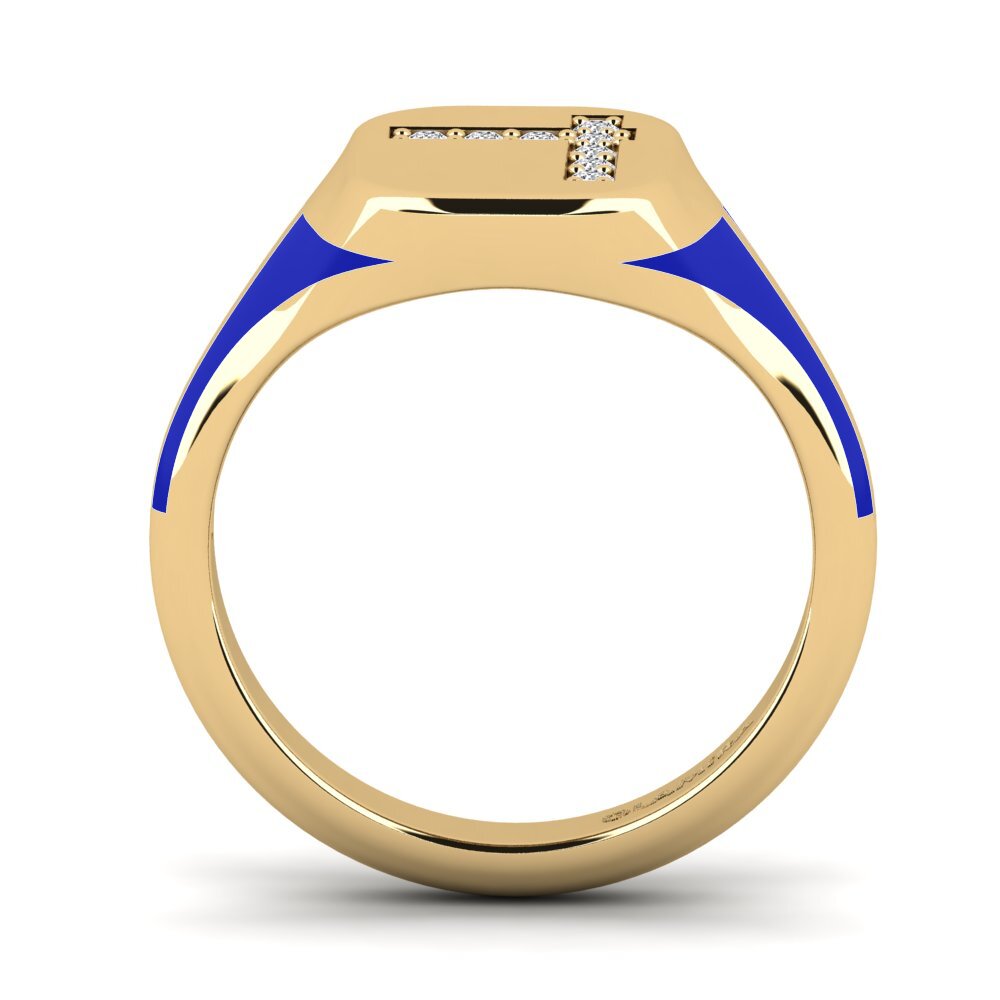 Diamond Pinky Ring Adronia