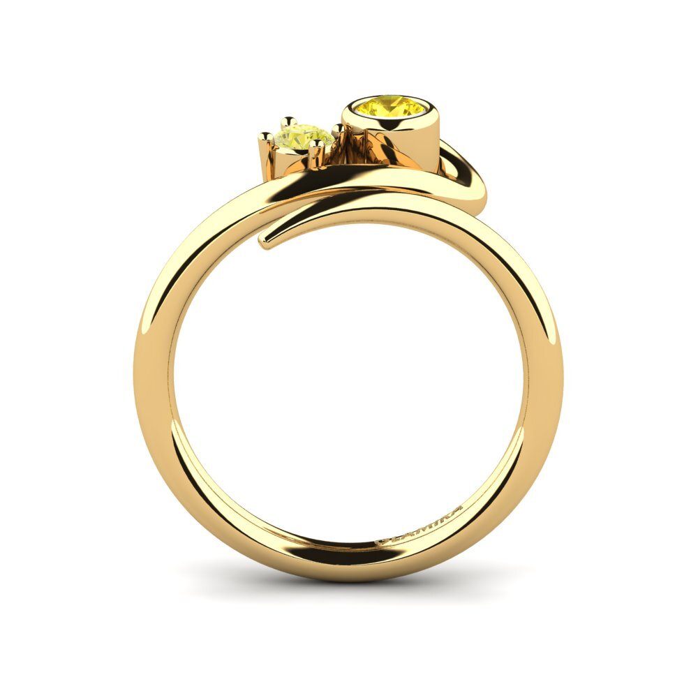 Yellow Sapphire Ring Adsila