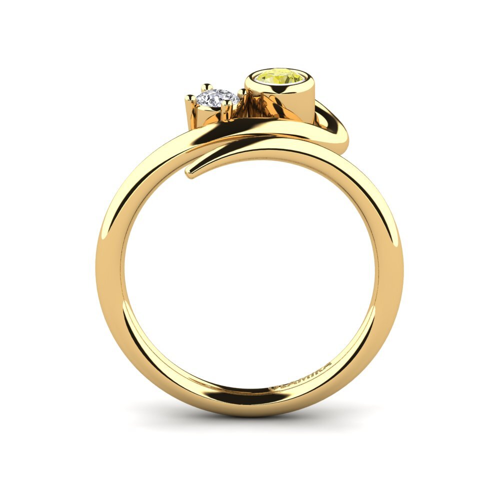 Yellow Diamond Ring Adsila