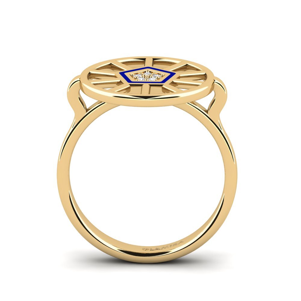 White sapphire Ring Adst