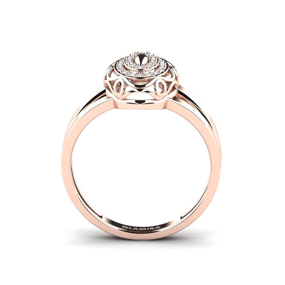 White sapphire Ring Afeetyos
