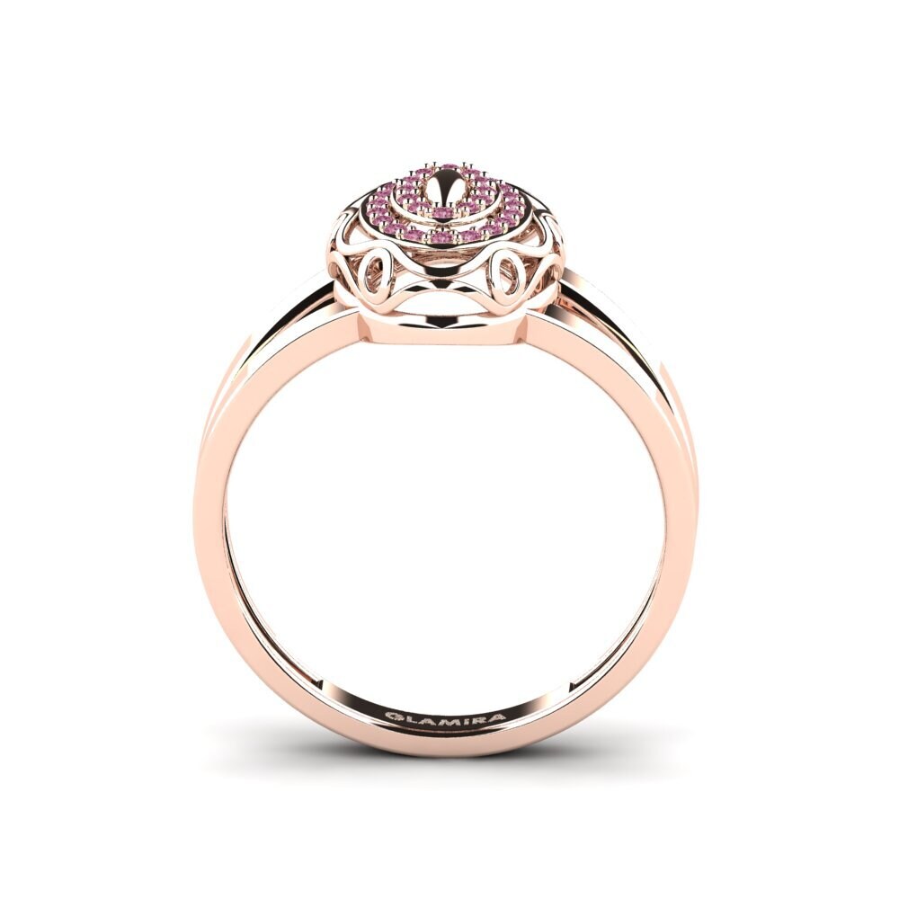 Rhodolite Garnet Ring Afeetyos