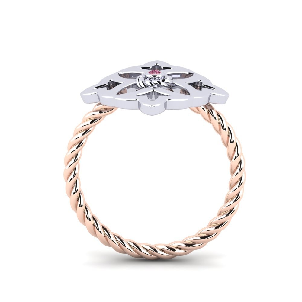 Rhodolite Garnet Ring Afnares