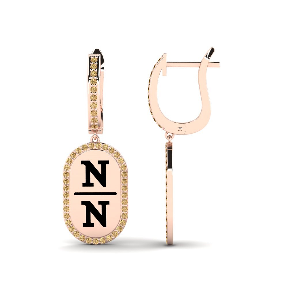 Brown Diamond Women's Earring Agamy