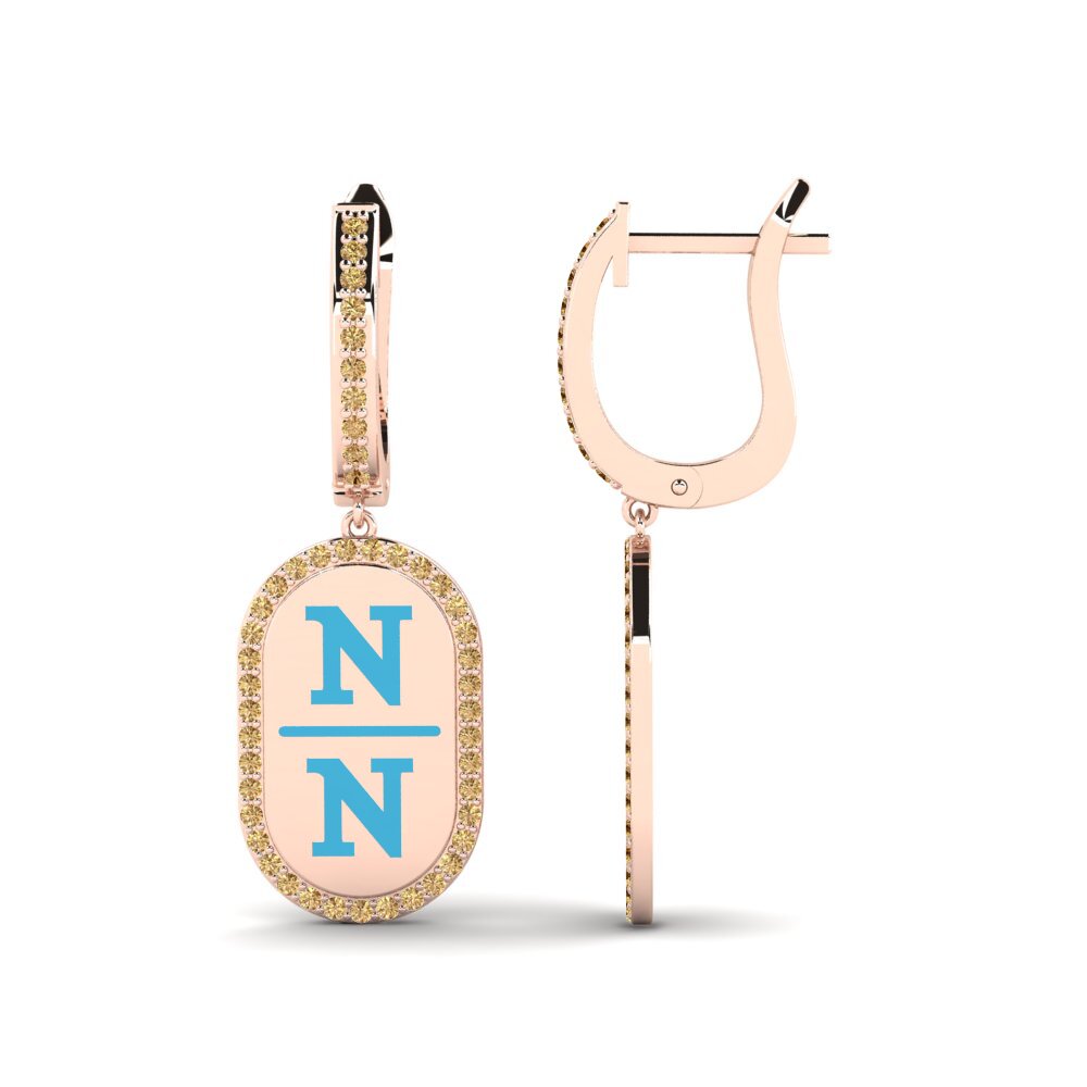 Brown Diamond Women's Earring Agamy