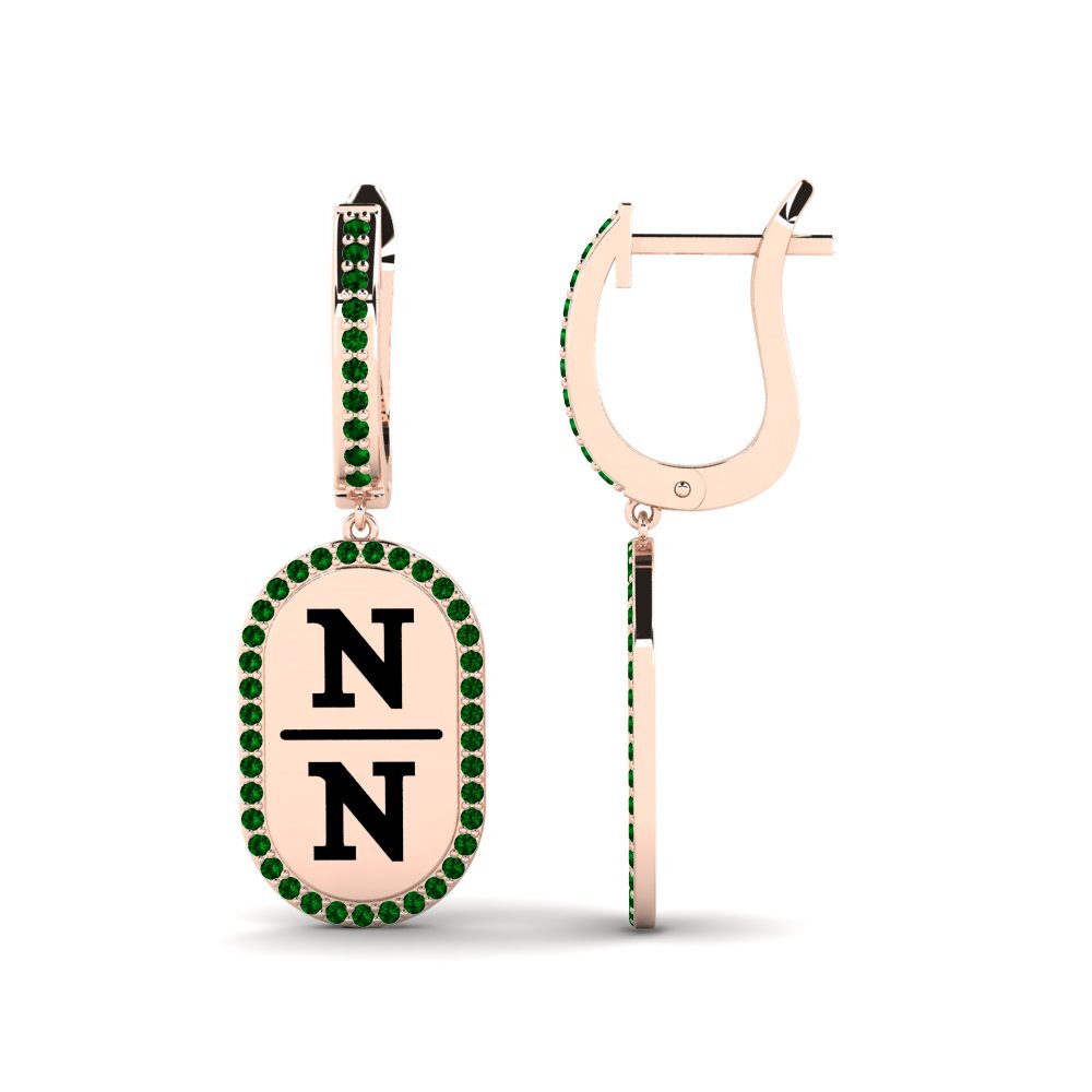 Green Zirconia Women's Earring Agamy