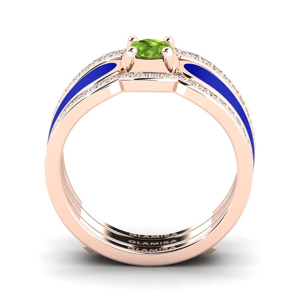 Peridot Ring Agend SET