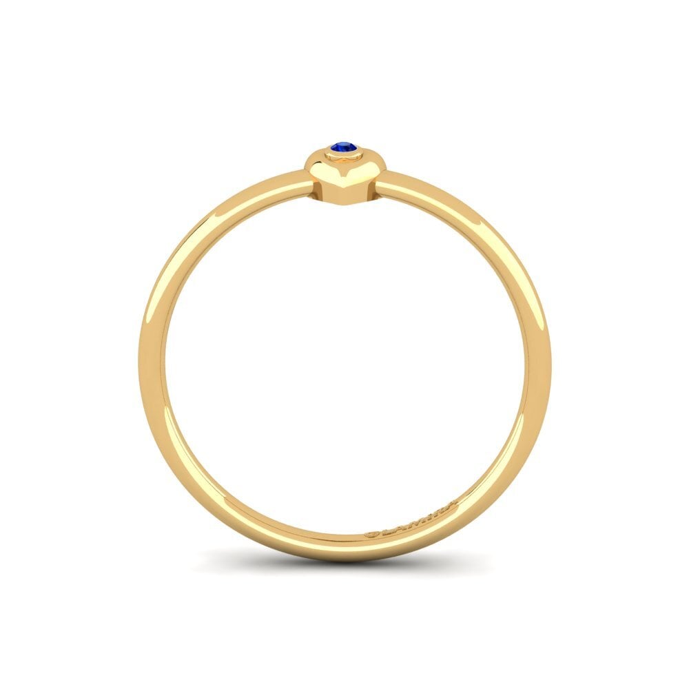 Sapphire Ring Aglio