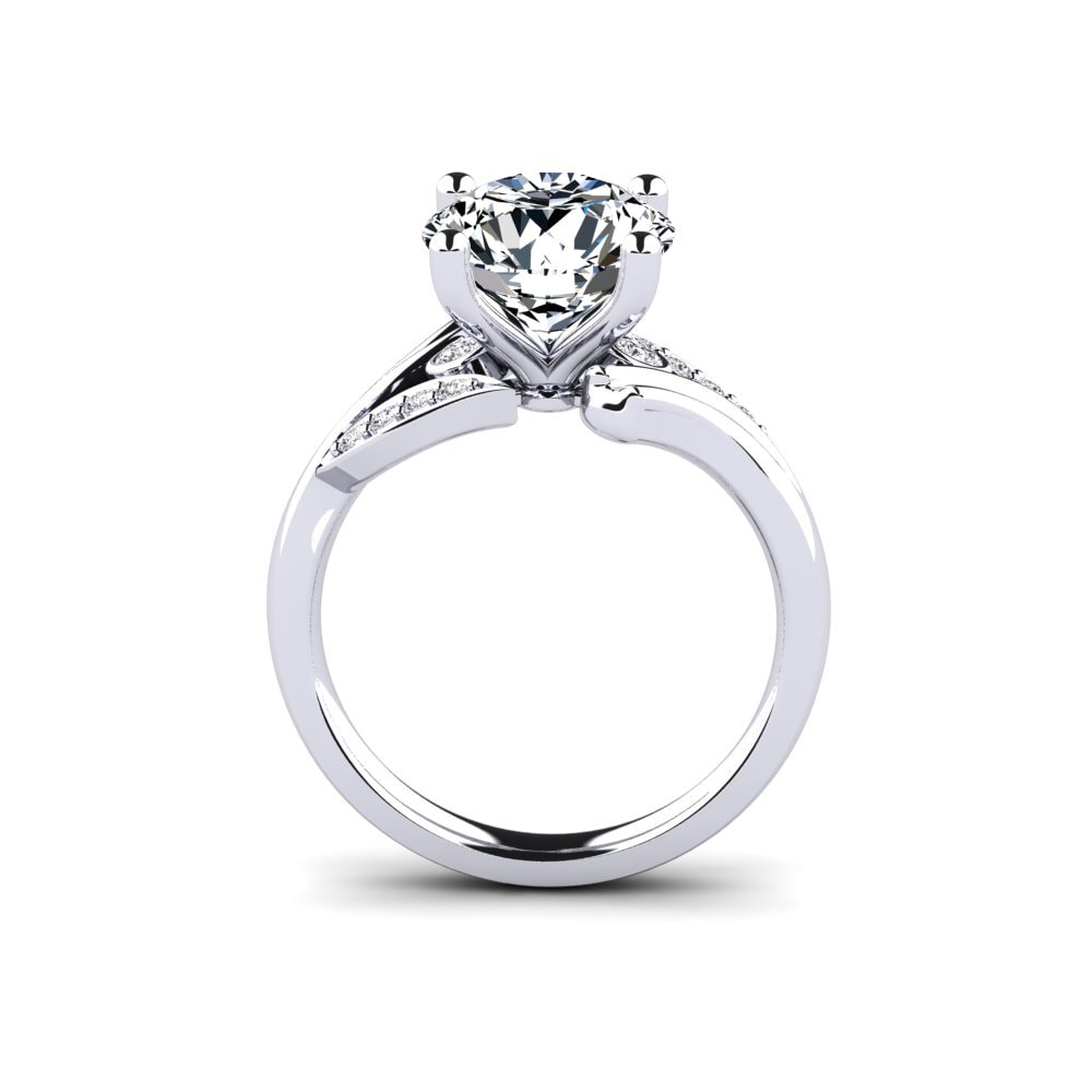 Zirconia Engagement Ring Agnella 3.0 crt