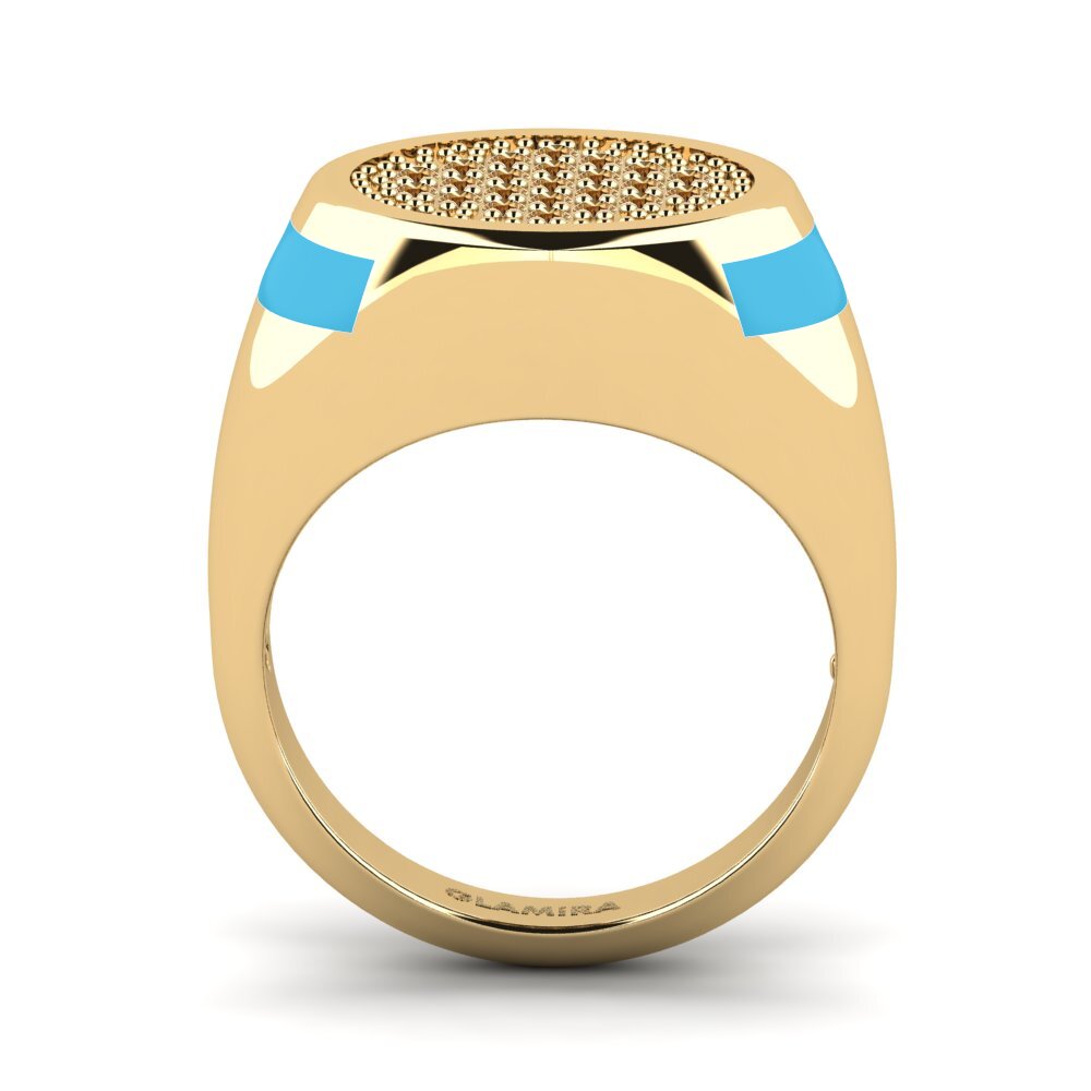 Brown Diamond Pinky Ring Agund