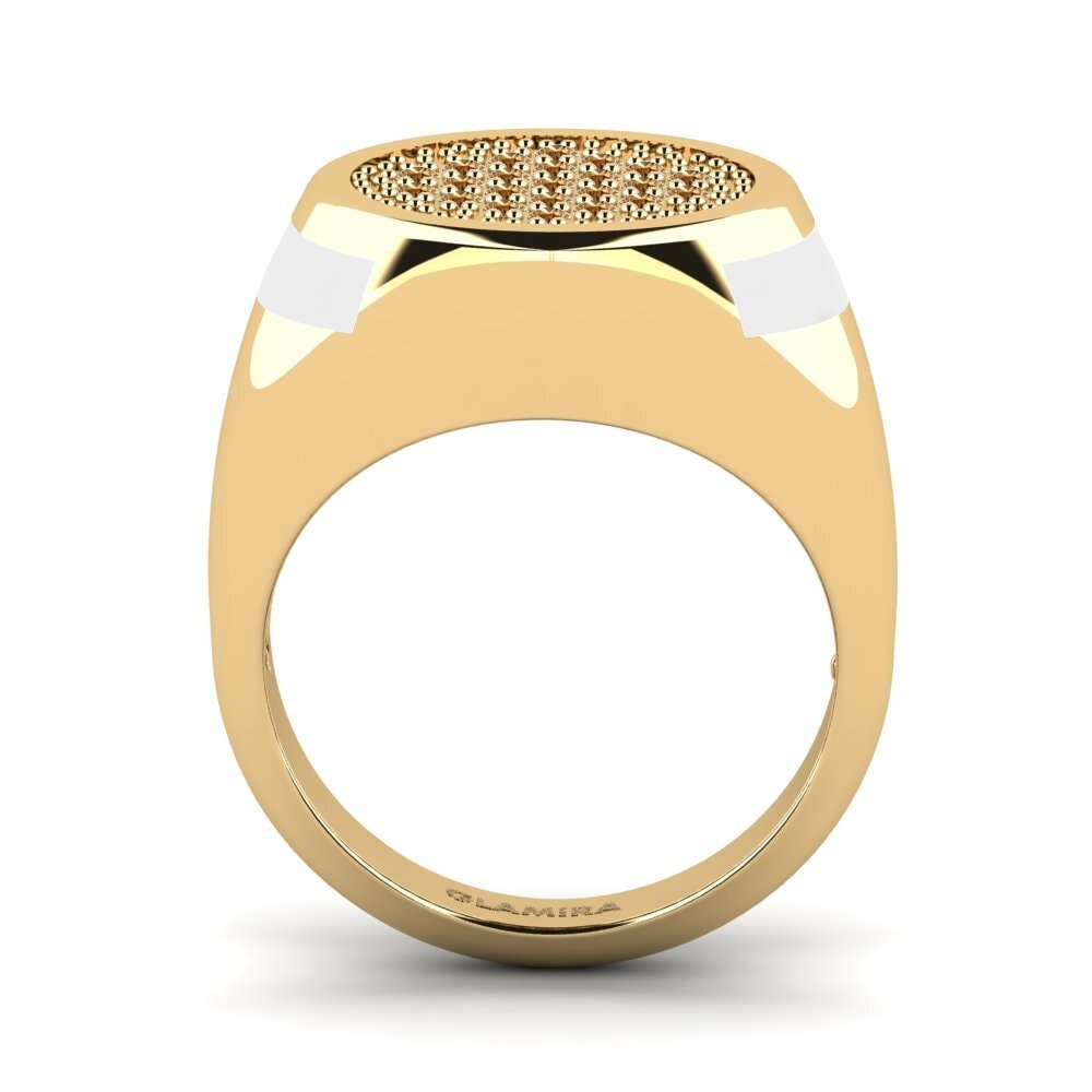 Brown Diamond Pinky Ring Agund