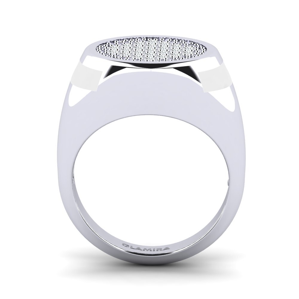 950 Palladium Pinker Ring Agund